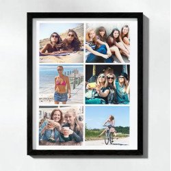 Fotografía enmarcada A4